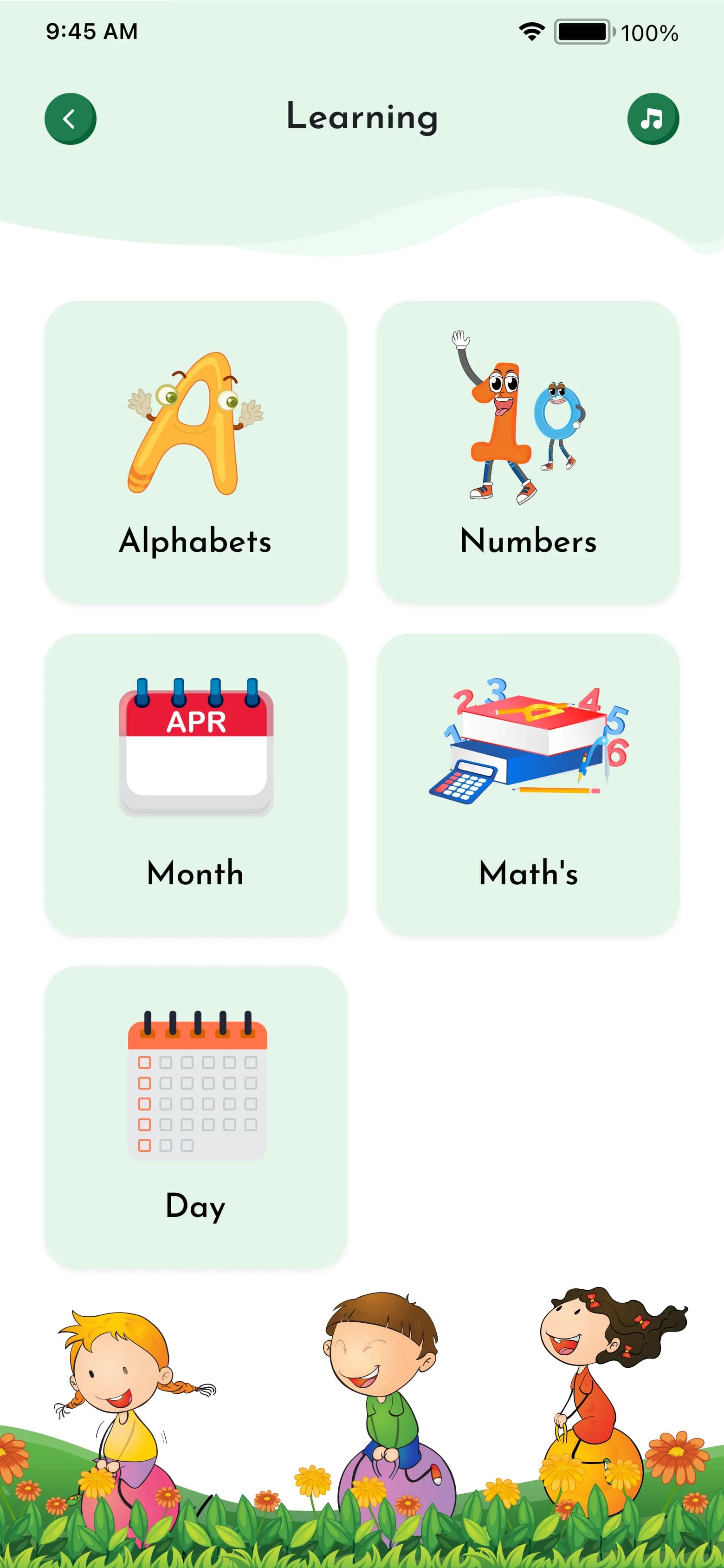 Interactive learning games
